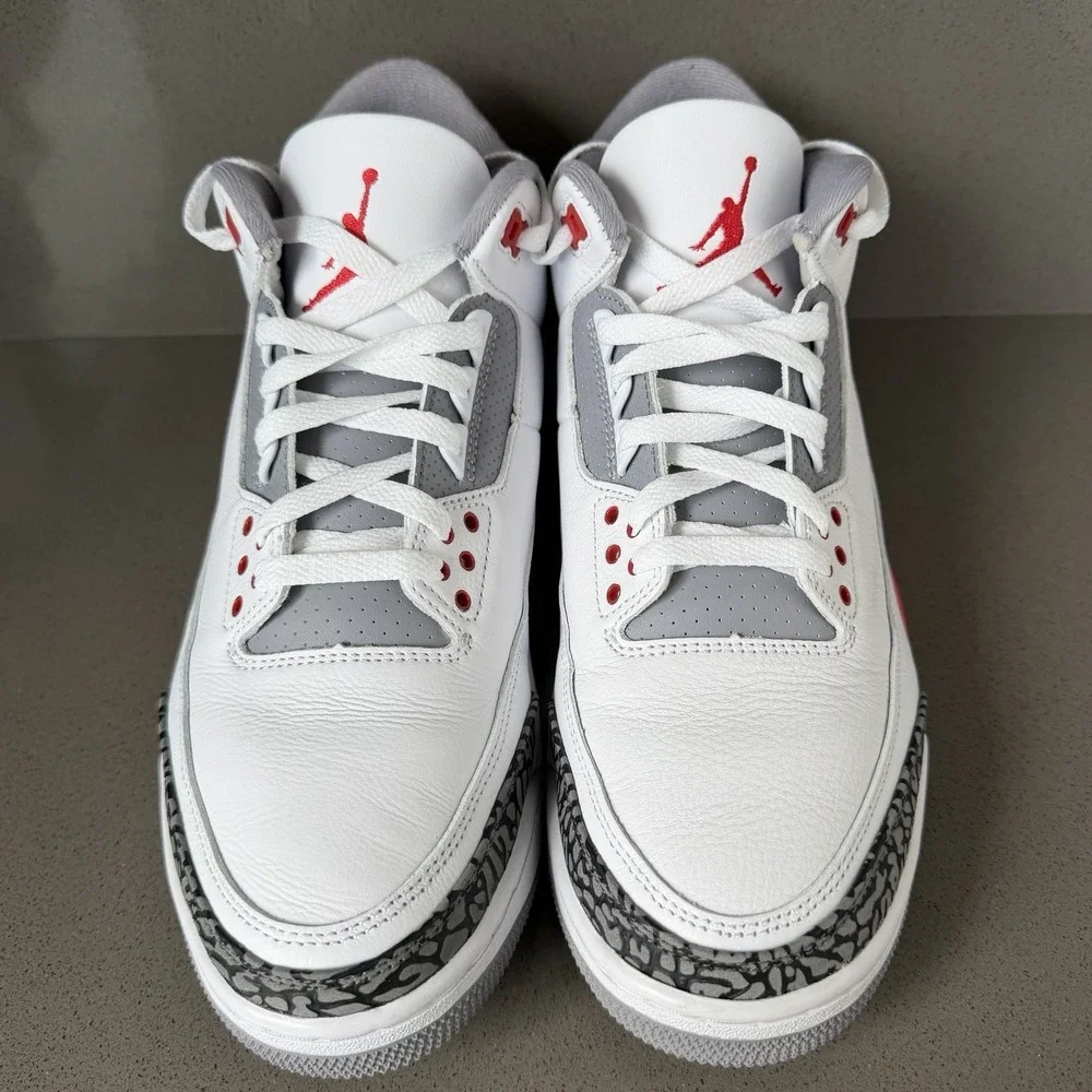 Nike Air Jordan 3 Retro Men's Size 11 Fire Red 2022 DN3707-160